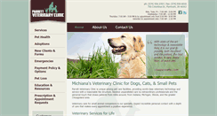 Desktop Screenshot of parrettveterinaryclinic.com